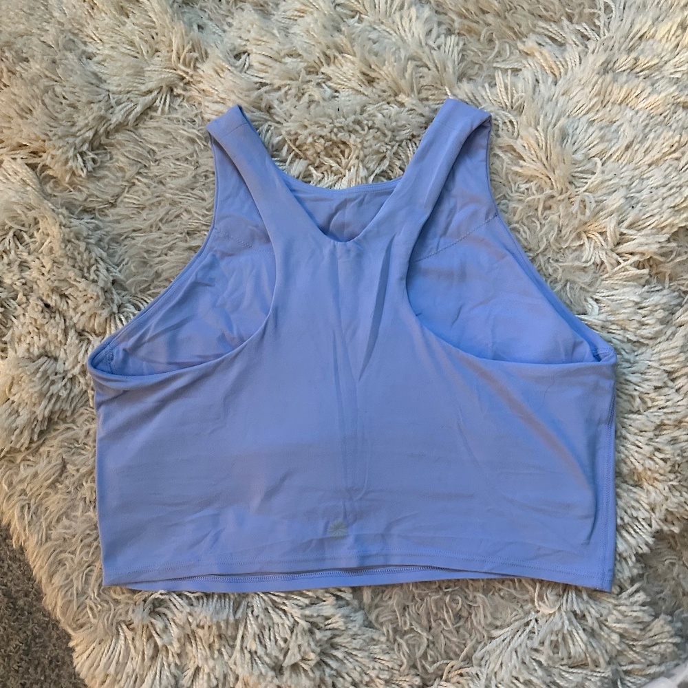 Athleta Sports Bra Tank Top Periwinkle